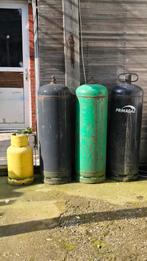 Lege gasflessen, Ophalen