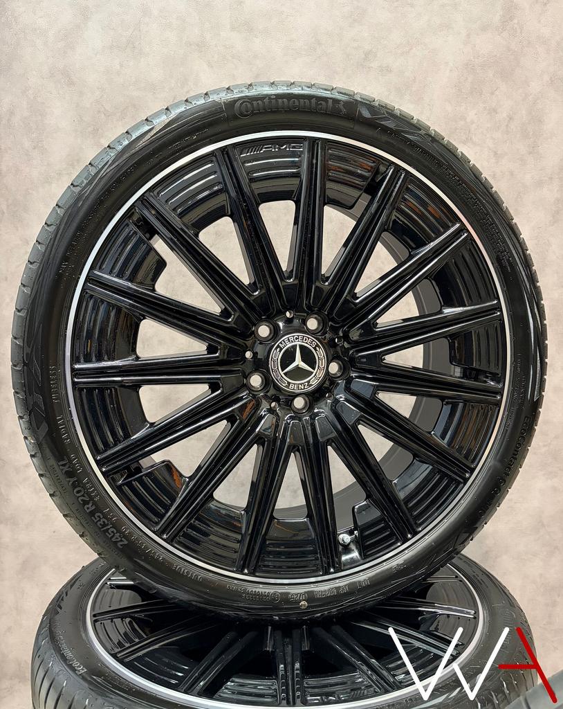 20'' Mercedes-Benz CLE AMG velgen origineel DEMO W236 A236, Gebruikt, -, -, Banden en Velgen