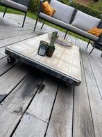 Vintage bijzettafel tuin, Enlèvement, Table d'appoint