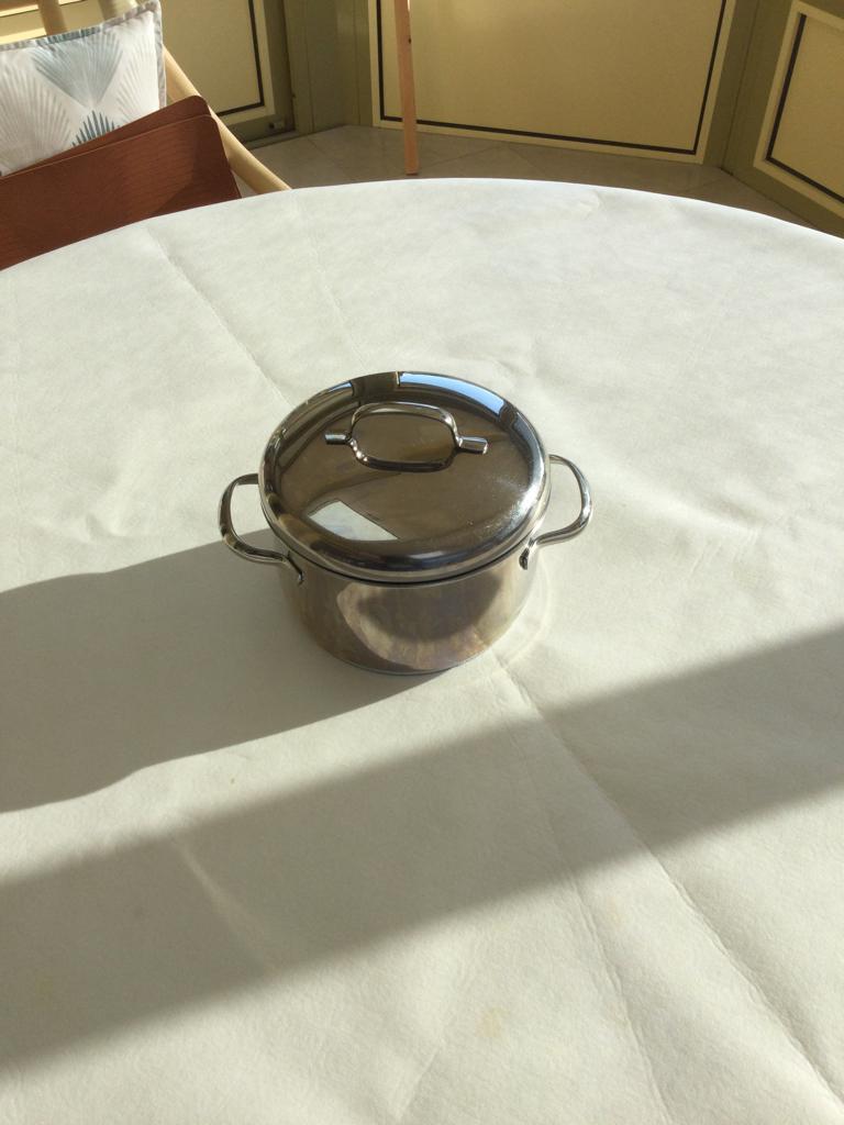 Casserole inox 18/10. 16 cm, Maison & Meubles, Cuisine | Casseroles & Poêles, Inox, Enlèvement ou Envoi, Casserole ou Cocotte-minute