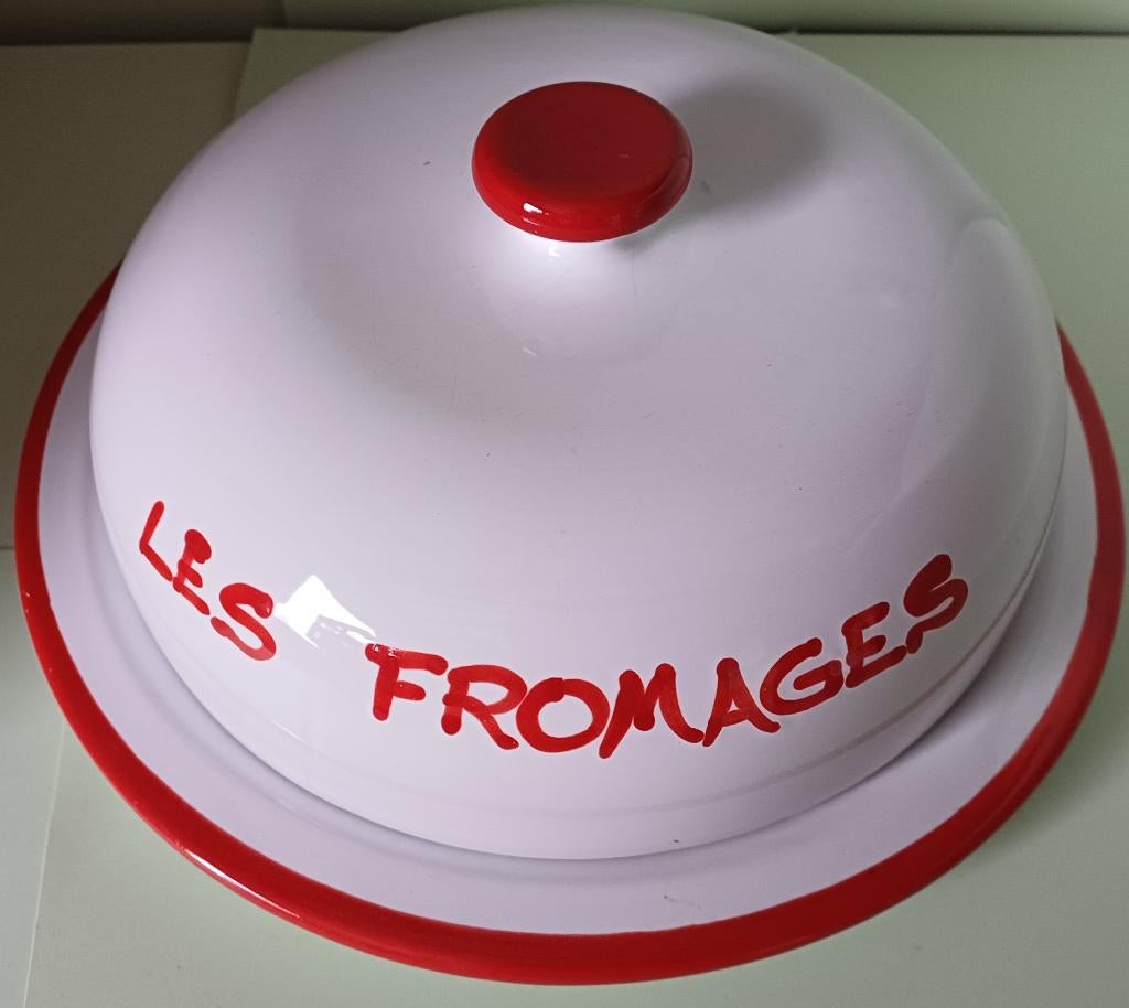 cloche à fromage porcelaine, Maison & Meubles, Cuisine | Vaisselle, Enlèvement ou Envoi, Comme neuf, Porcelaine