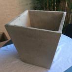 bloembakken in klei, Tuin en Terras, Ophalen, Gebruikt, Vierkant