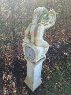 Stenen brievenbus met sculptuur – 1,20 m hoog, Tuin en Terras, Ophalen