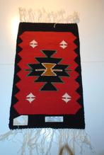 KELIM LOPERTJE ZWART ROOD 50x30 cm NIEUW, Minder dan 50 cm, Nieuw, Ophalen of Verzenden, Rechthoekig