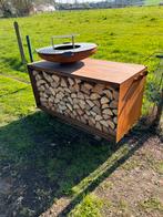 Brasero plancha corten, Enlèvement, Neuf