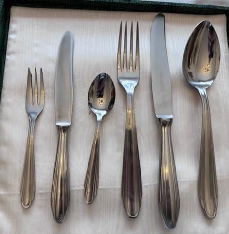 Couverts en inox, Résiste au lave-vaisselle, Ensemble de couverts, Comme neuf, Enlèvement