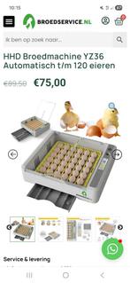 2 broedmachines, Dieren en Toebehoren, Pluimvee | Toebehoren, Ophalen, Zo goed als nieuw, Broedmachine