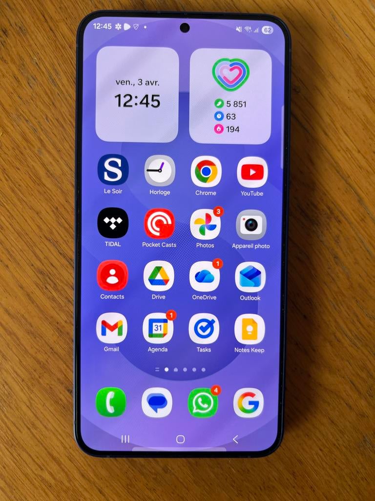 Samsung Galaxy S25+ 256Go (Navy Blue), Télécoms, Téléphonie mobile | Samsung, Autres modèles, 10 mégapixels ou plus, Comme neuf