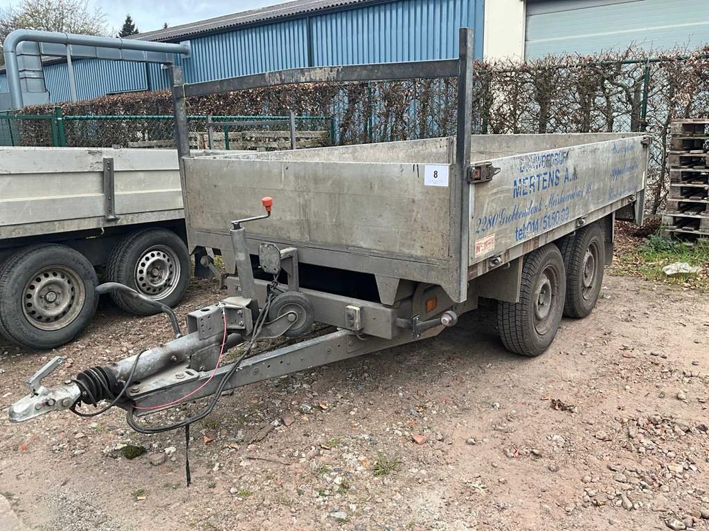 2009 Noyens K2/2000 Kiepbak aanhangwagen, Auto diversen, Aanhangers en Bagagewagens, Gebruikt