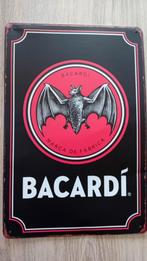 Bacardi plaat 20 op 30 cm, Verzamelen, Merken en Reclamevoorwerpen, Ophalen of Verzenden