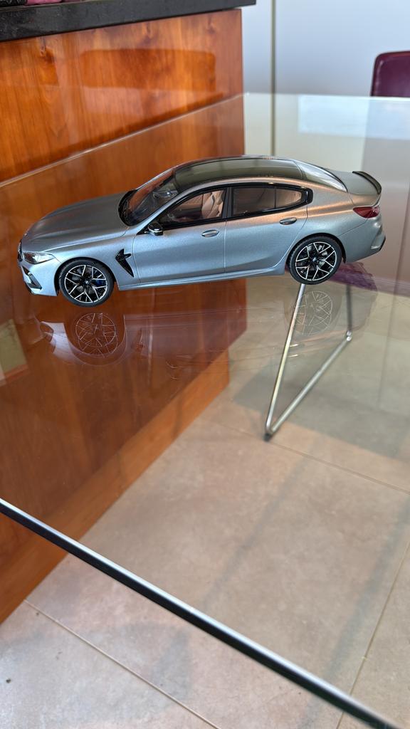 1/18 BMW M8 Gran Coupe Competition GT Spirit, Ophalen of Verzenden, Zo goed als nieuw, Auto, Overige merken