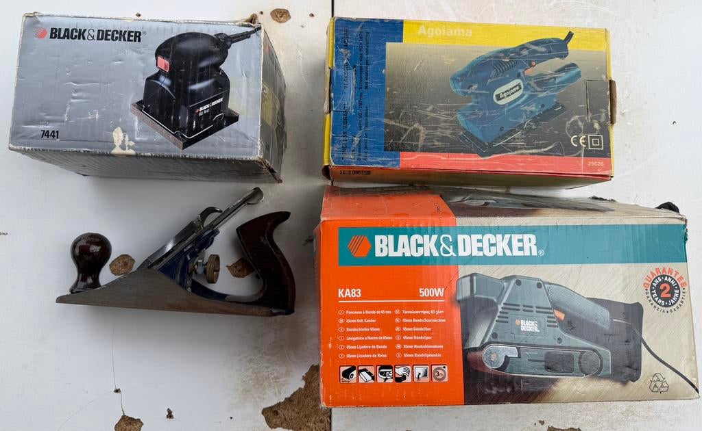 Schuurmachines en schaafmachines, Ophalen, Zo goed als nieuw