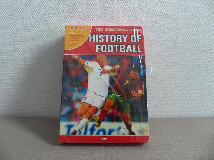 DVD Box History of Football, Cd's en Dvd's, Dvd's | Documentaire en Educatief, Zo goed als nieuw, Ophalen of Verzenden