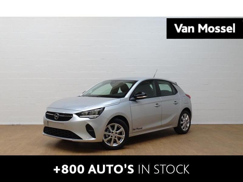 Opel Corsa 1.2 Edition gps camera parkeerhulp achteraan, Auto's, Voorwielaandrijving, Stof, Zwart, Overige kleuren