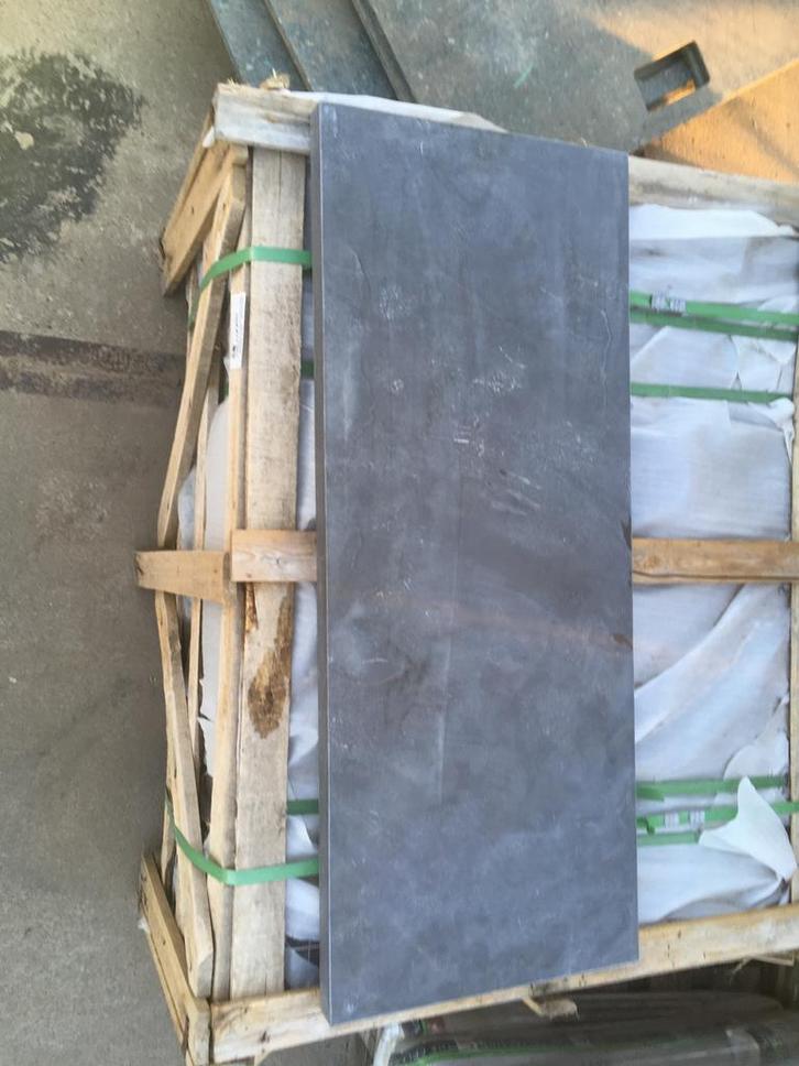 Muurafdekstenen en blauwe steen borduren, Doe-het-zelf en Bouw, Metselstenen, Nieuw, Natuurstenen, Ophalen