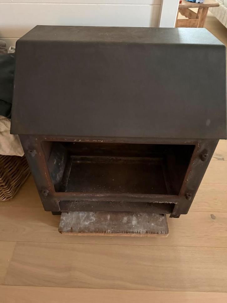 Poele a bois en fonte, Huis en Inrichting, Haarden, Gebruikt, Houthaard, Ophalen