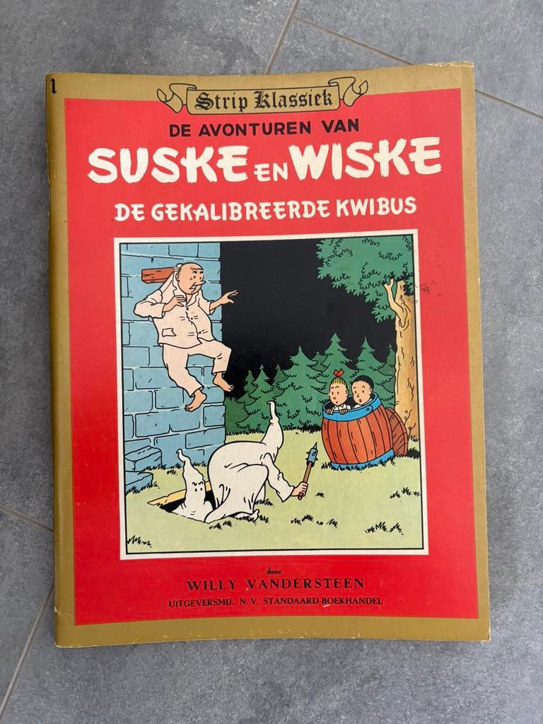 Suske en Wiske De gekalibreerde kwibus 1981, Eén stripboek, Ophalen of Verzenden, Zo goed als nieuw