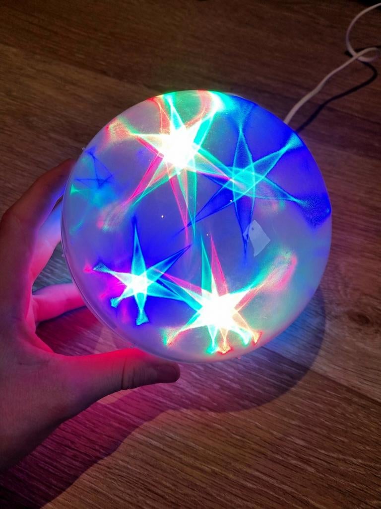 Disco LED Bal – Kleurenveranderend Licht (15 cm), Ophalen of Verzenden, Nieuw, Kleurrijk