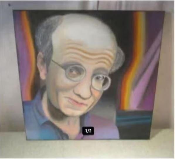 Œuvre magnifiquement peinte 'Philippe Geluck' - Van Ingelgem, Enlèvement ou Envoi