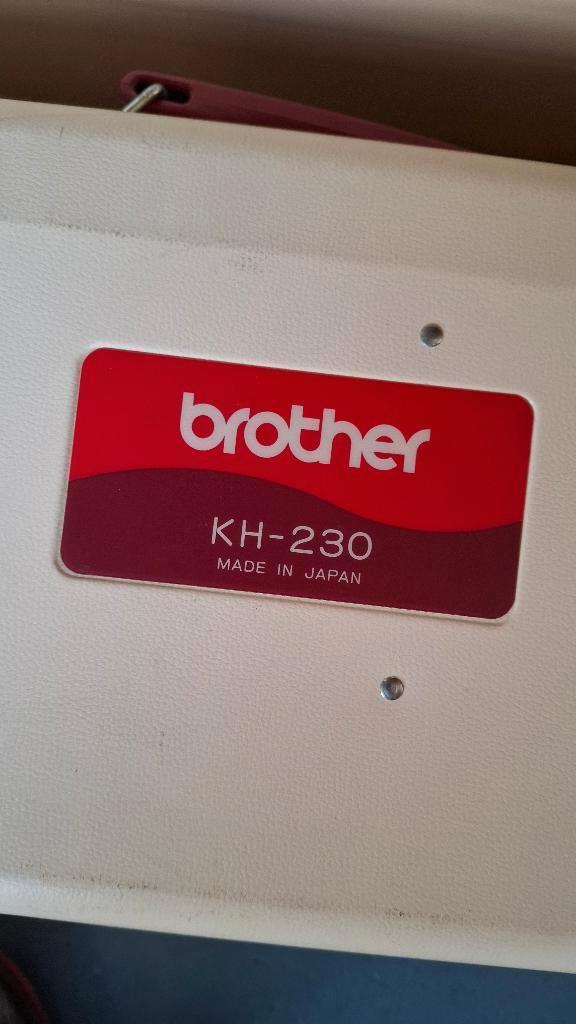 Brother BREIMACHINE LOT , nieuwstaat KH-910 KH-230 + extras, Hobby en Vrije tijd, Breien en Haken, Ophalen, Zo goed als nieuw