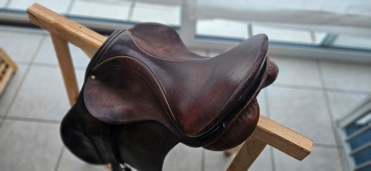 Ponyzadel Stübben - 15 inch, Dieren en Toebehoren, Paarden en Pony's | Zadels, Ophalen