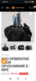 Ado plooifiets opbergtas nieuw, Ophalen