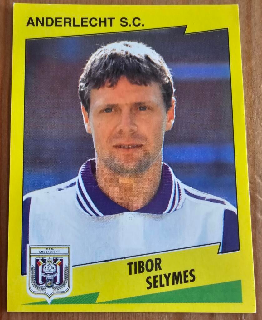 Panini Football 98 #36 Tibor Selymes SC Anderlecht Voetbal!, Ophalen of Verzenden, Zo goed als nieuw, Sticker