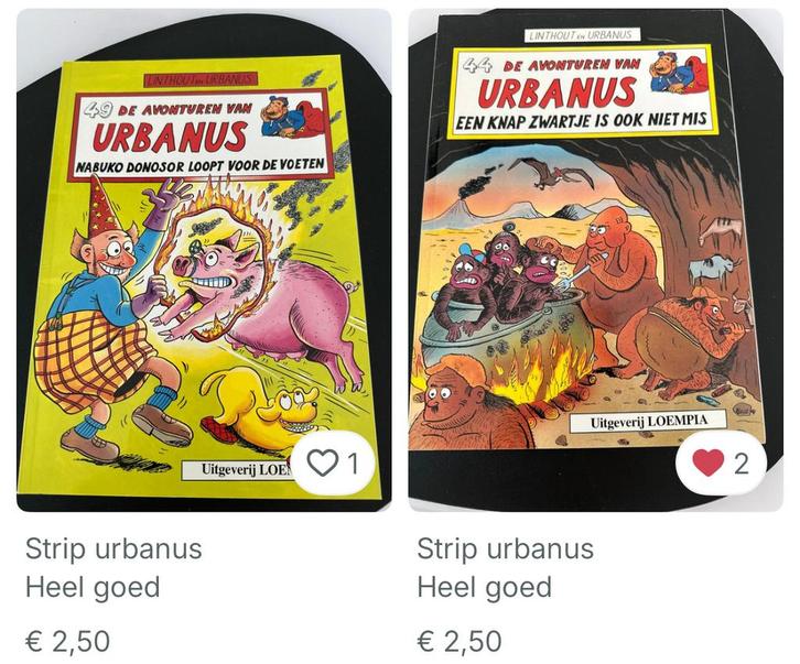 Strips van Urbanus 2,5 € per stuk en ook andere…, Boeken, Stripverhalen, Zo goed als nieuw, Ophalen