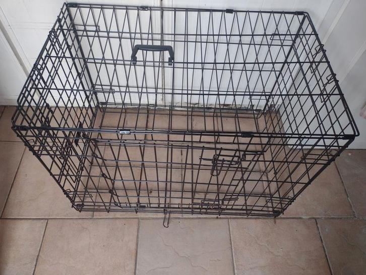 Cage double portes Tom and Co, Animaux & Accessoires, Maisons pour chiens, Enlèvement ou Envoi