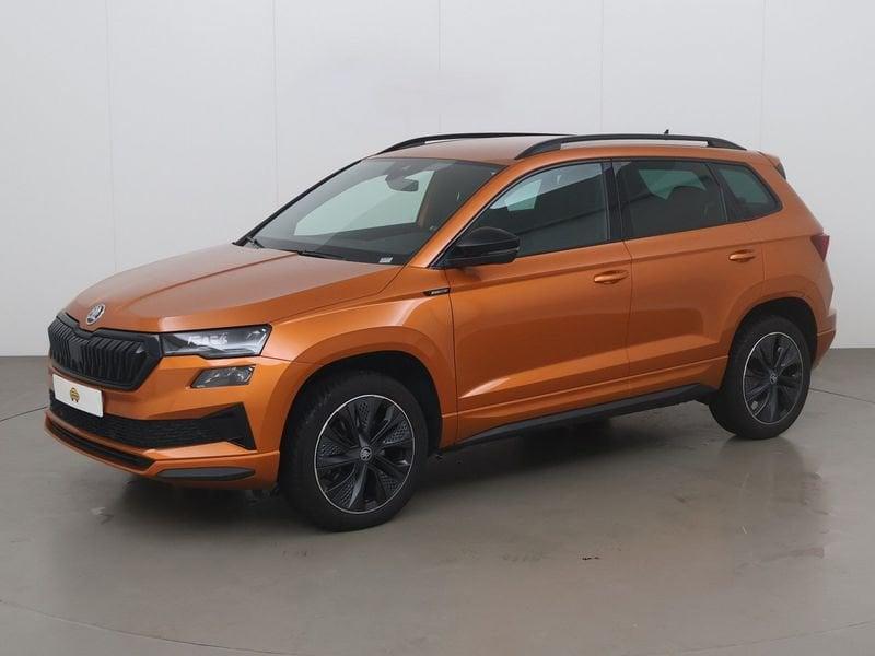 Skoda Karoq 1.5 tsi act sportline 150 AT, Auto's, Skoda, Automaat, Overige bekleding, Karoq, 5 zetels