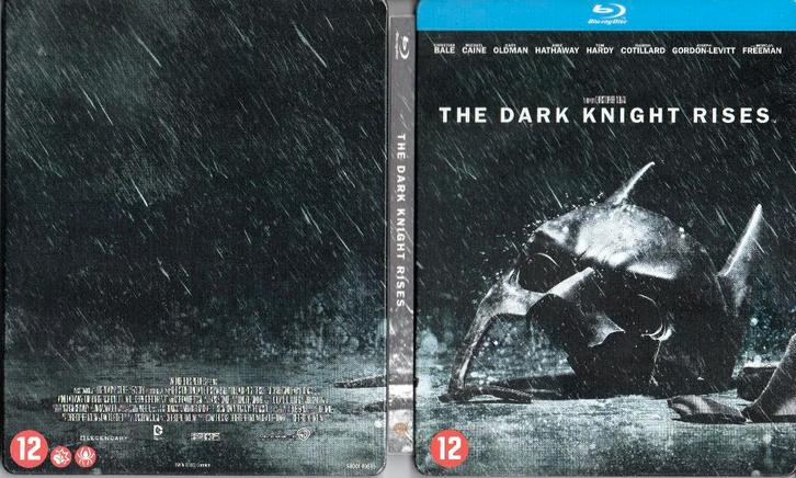 the dark night rises "steelbook"(blu-ray+blu-ray bonus) neuf, CD & DVD, Blu-ray, Comme neuf, Science-Fiction et Fantasy, Enlèvement ou Envoi