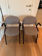 Zeer stevige stoelen, Huis en Inrichting, Stoelen, Ophalen, Gebruikt, Stof, Grijs