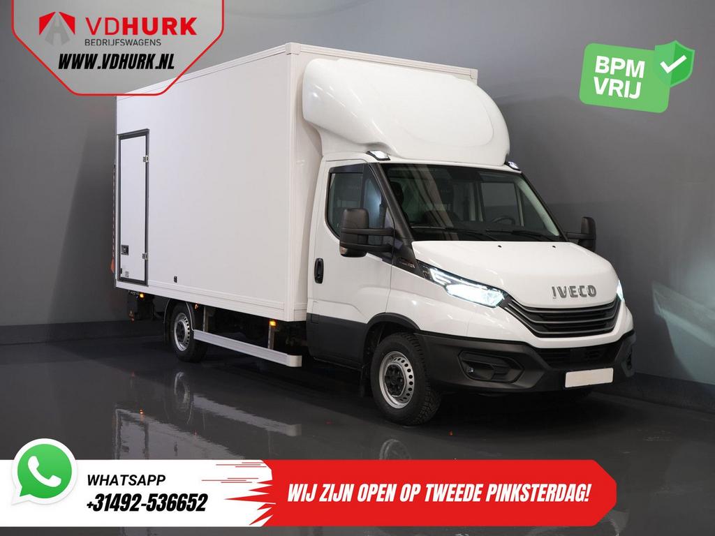 Iveco Daily 35S18HV 3.0 Aut. ZF BPM VRIJ! Bakwagen Laadklep/, Automaat, Iveco, Wit, Bedrijf