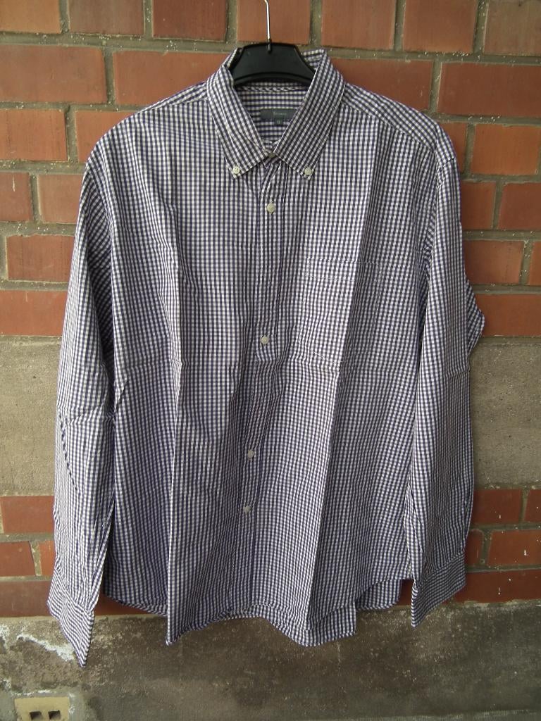 Geruit hemd, voor heren (Tex Man) maat XL, Kleding | Heren, Overhemden, Overige kleuren, Verzenden, Gedragen, Halswijdte 43/44 (XL)