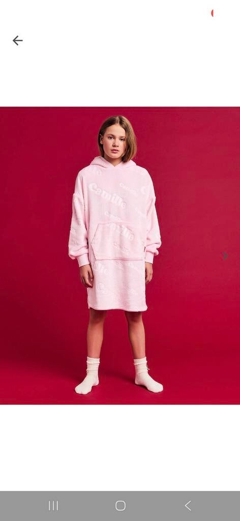 Fleecejurk van Camille, Kinderen en Baby's, Kinderkleding | Maat 122, Ophalen, Nieuw, Meisje