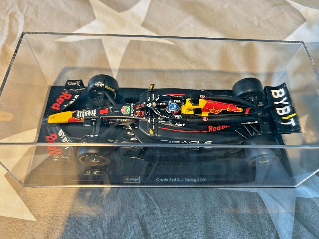 1/24 Red Bull RB20, Max Verstappen, 2024 , Burago 18-28056V, Ophalen of Verzenden, Nieuw, Auto, Burago