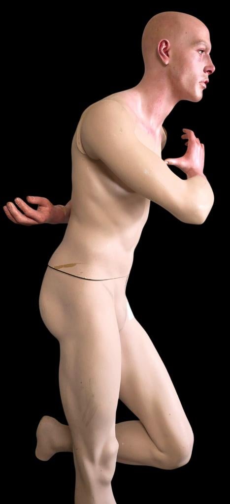 Handgeschilderde rennende Hindsgaul mannequin tbv militaria, Ophalen of Verzenden