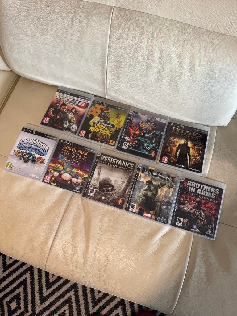 ps3 game's, Consoles de jeu & Jeux vidéo, Consoles de jeu | Sony PlayStation 3, Enlèvement, Comme neuf