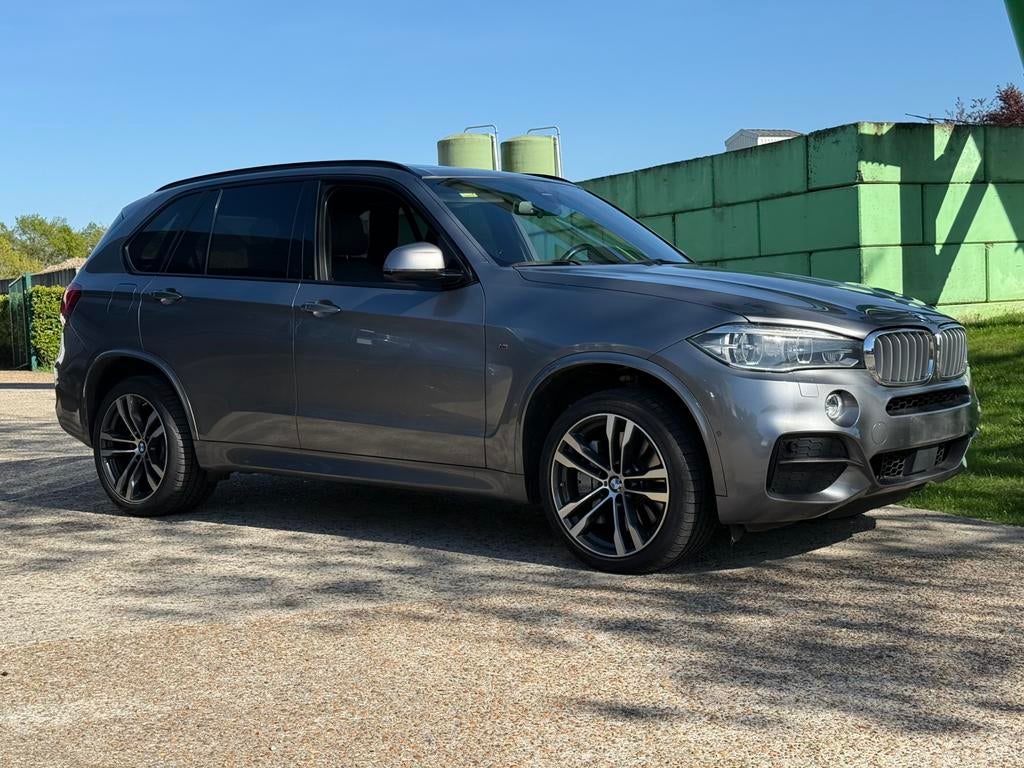 BMW X5 M50 - M PACK - 1EIG - TOP STAAT - 7 PLAATSER !*, Autos, BMW, Cuir, Argent ou Gris, Achat, Entreprise