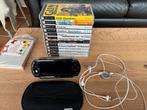 PSP en games, Ophalen of Verzenden, Zo goed als nieuw, Zwart, PSP