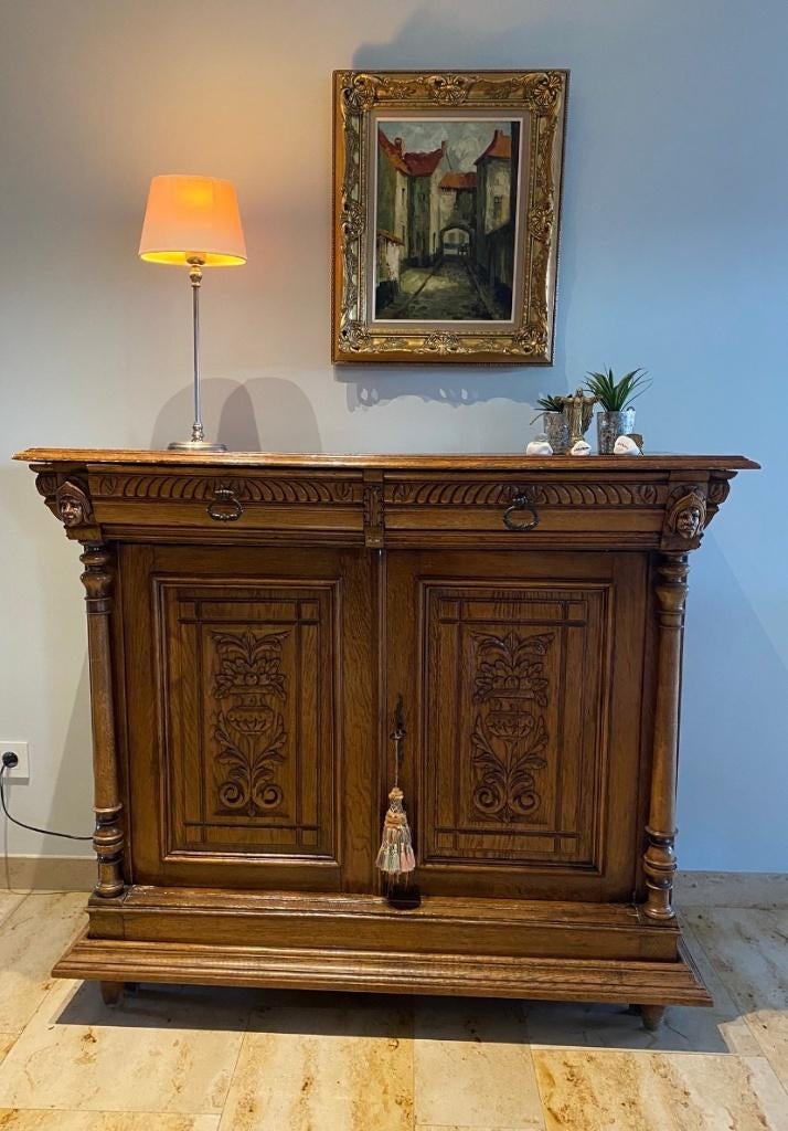 Antieke commode Mechelse stijl -eik, Ophalen