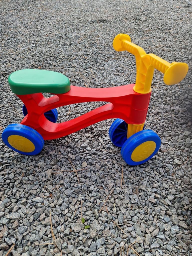 Loopfietsje, Ophalen