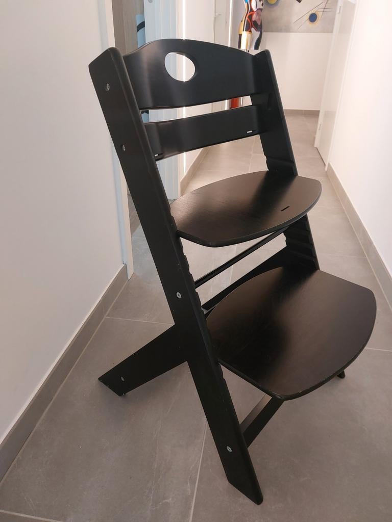 Kinderstoel zwart, Ophalen