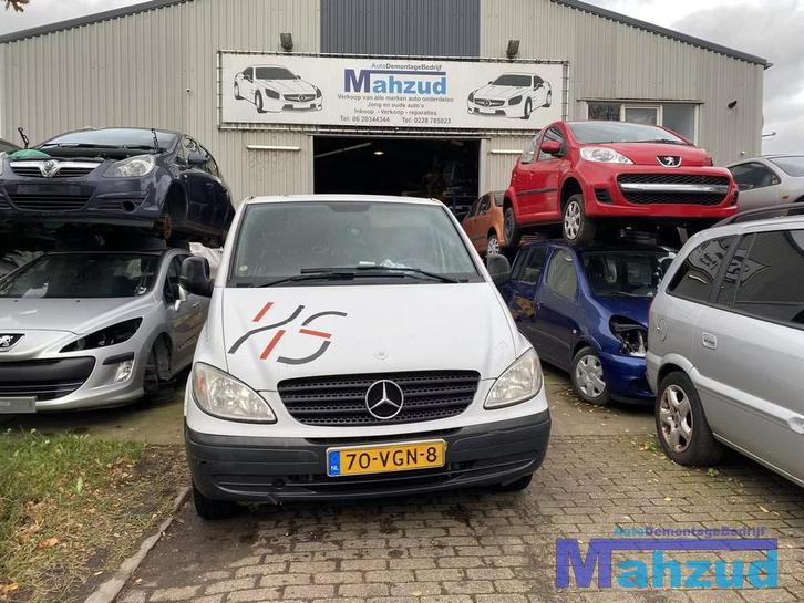 2007 Mercedes VITO W639 109 2.2 CDI Demontage sloop, Autos : Pièces & Accessoires, Autres pièces automobiles, Mercedes-Benz, Utilisé