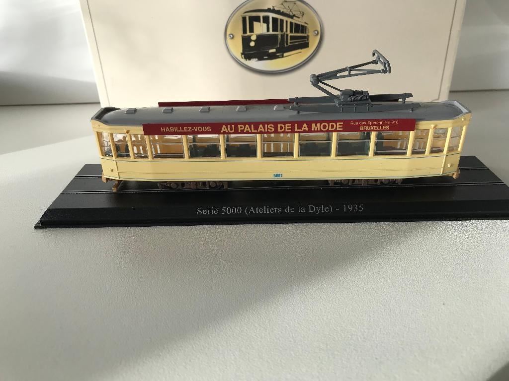 STIB / MIVB - TRAM Série 5000 - 1:87 HO, Envoi, Neuf, Tram, Modèle réduit