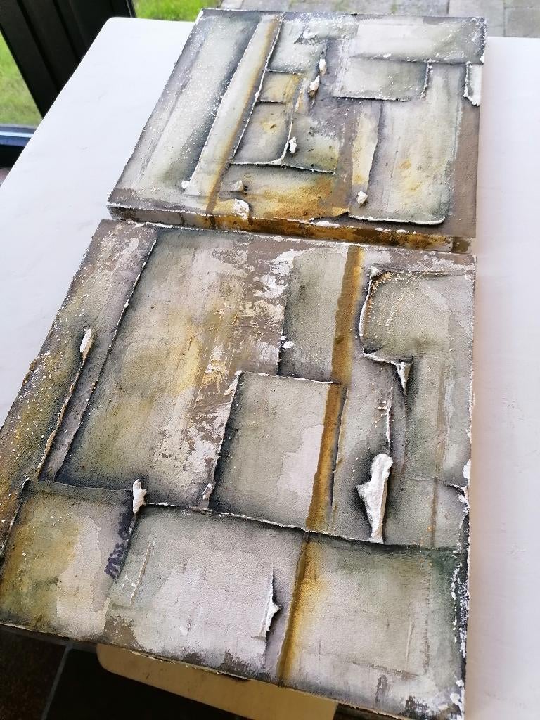 Abstract schilderij orgineel, Ophalen