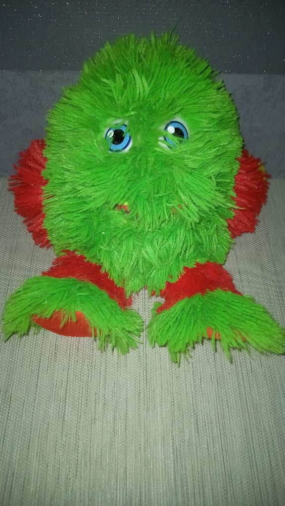 Grobbebol handpop knuffel, Kinderen en Baby's, Efteling, Ophalen of Verzenden, Zo goed als nieuw, Groen