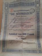 oude aandelen zeevaartmaatschappij 'De Noordzee', Enlèvement ou Envoi, 1920 à 1950, Action