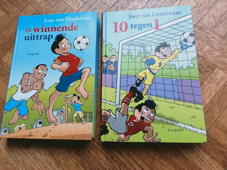 2 voetbal boeken: Joep van Deudekom, Livres, Livres pour enfants | Jeunesse | 10 à 12 ans, Enlèvement ou Envoi