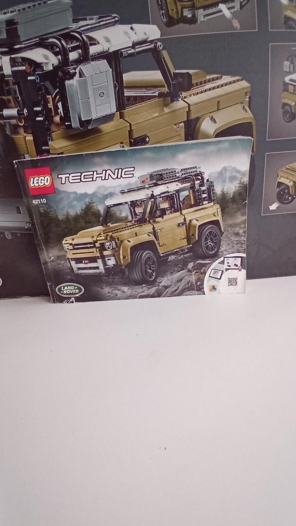 Lego 42110 landrover defender, Ophalen
